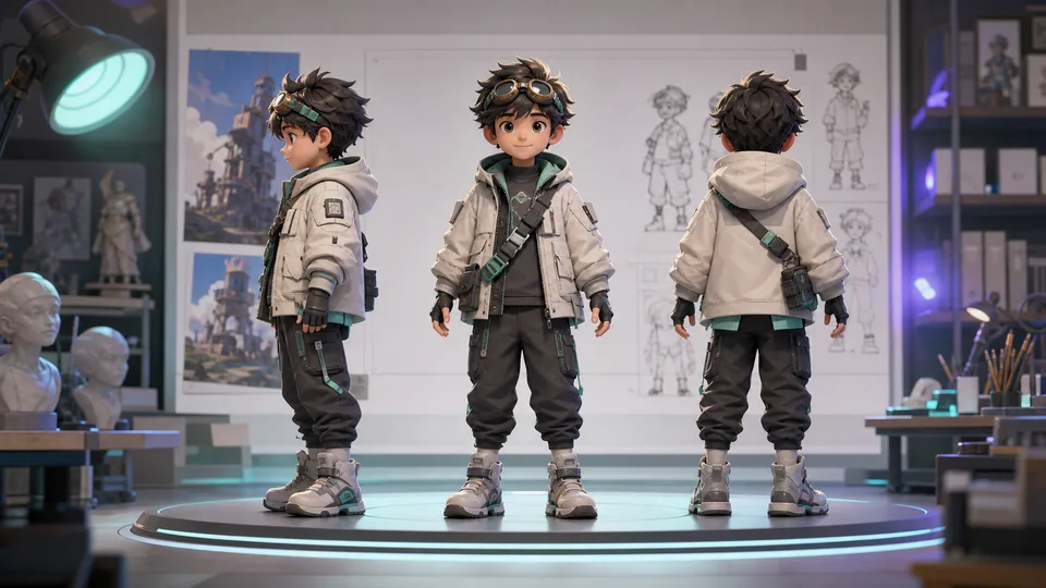 Character design asset